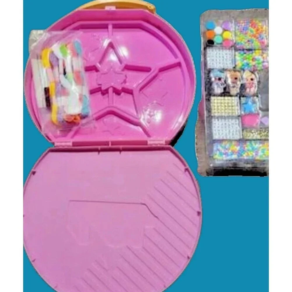 LOL SURPRISE Girls Jewelry Studio Case Over 1000 Accessories Make Jewelry 6+ NEW